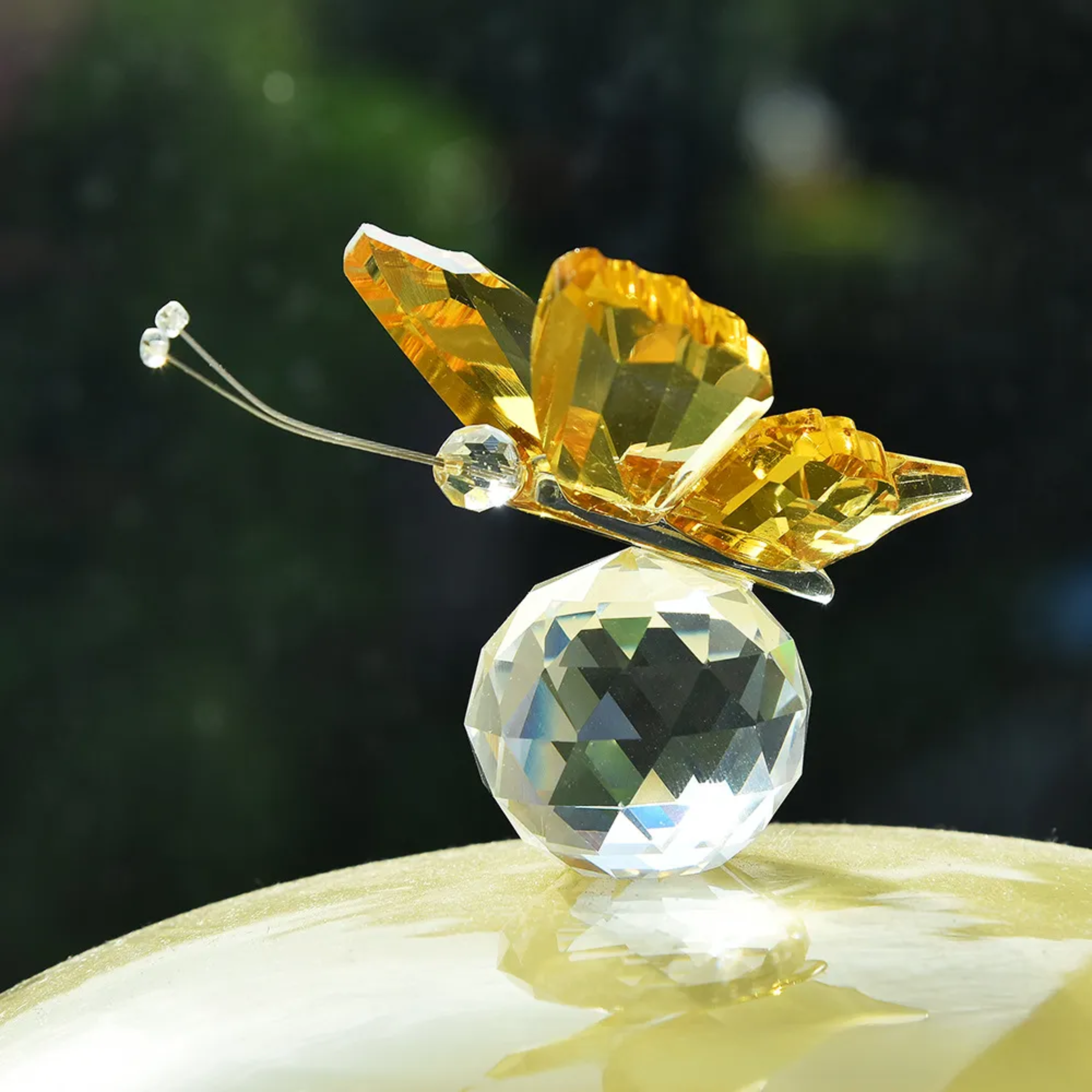 Crystal Butterfly Ornament